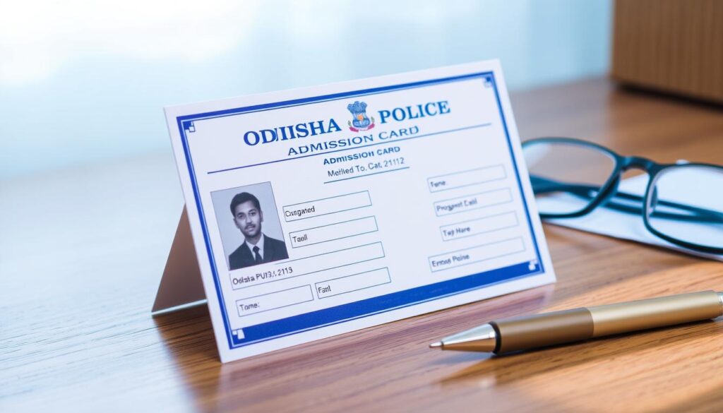 Key Takeaways Odisha Police Constable Exam 2024 is a highly anticipated recruitment drive. The admit card is the essential document required to appear for the written test. Candidates must download the admit card to participate in the exam successfully. The admit card contains important details about the exam, such as the venue, date, and time. Familiarize yourself with the exam pattern and selection process to ensure a smooth experience. Latest Updates on Odisha Police Recruitment The Odisha Police Force is starting a big recruitment drive. They are looking to fill many constable positions across the state. You can find the latest news on the recruitment timeline, vacancy details, and selection process here. Important Dates and Notifications The Odisha Police Recruitment 2024 is set to start soon. Candidates should watch the official Odisha Police website for updates. The timeline includes application, written exam, physical test, and document verification. Vacancy Details and Posts The Odisha Police is looking to fill many constable posts across the state. The exact number of vacancies will be in the official notification. Aspiring candidates should keep up with the Odisha Police vacancy details and available posts. Selection Process Overview The selection criteria for Odisha Police constable positions involve several stages. These include a written exam, physical test, document verification, and a final merit list. Candidates must meet the eligibility and perform well in each stage to join the Odisha Police Force. Selection Stage Details Written Exam Candidates will be evaluated based on their performance in a written test that assesses their general knowledge, aptitude, and reasoning abilities. Physical Efficiency Test Shortlisted candidates will undergo a physical efficiency test to assess their fitness and endurance levels. Document Verification Successful candidates will be required to submit various documents for verification to ensure the authenticity of their claims and eligibility. Final Merit List The final selection will be based on the cumulative performance of candidates across all stages of the recruitment timeline. By keeping up with the latest updates and details, aspiring Odisha Police constable candidates can prepare better. This increases their chances of getting a position in the state's law enforcement force. Odisha Police Constable Admit Card 2024 The Odisha Police Constable Admit Card is key for the recruitment process. It lets candidates take the upcoming exam. As the admit card release date nears, hopefuls look forward to download their hall ticket and know their examination venue. The admit card has vital details like the candidate's name, roll number, and exam date. It also shows the examination venue. This info helps candidates plan their trip and have a smooth exam experience. What to Expect on the Odisha Police Constable Admit Card 2024 Candidate's Name Exam Roll Number Exam Date and Time Exam Center and Address Reporting Time Important Instructions Candidates should check their admit card details carefully. They should arrive at the examination venue early to avoid any hassle. Admit Card Details Information Candidate Name John Doe Exam Roll Number OPC123456 Exam Date June 15, 2024 Exam Time 9:00 AM to 12:00 PM Exam Center ABC High School, Bhubaneswar Reporting Time 8:30 AM Knowing the admit card release date helps candidates download their hall ticket on time. This prepares them well for the Odisha Police Constable exam. "The admit card is the key to unlocking your opportunity to serve the community as an Odisha Police Constable. Approach the examination with confidence and determination." Essential Documents Required for Download Are you getting ready for the Odisha Police Constable recruitment exam? It's important to have all your documents ready when you download your admit card. Let's look at the key documents you'll need. Document Verification Checklist Birth certificate or school leaving certificate as proof of age Educational qualification documents, such as mark sheets and degree/diploma certificates Caste certificate (if applicable) Domicile certificate (if applicable) Disability certificate (if applicable) Photo ID Requirements You'll need a valid photo ID when downloading your admit card. Here are some accepted IDs: Aadhar Card Voter ID Card Driving License Passport Application Reference Details To download your admit card, you'll need your application number and registration details. You can find these on the acknowledgment slip or confirmation page after submitting your application. Remember, the document verification process is key in the Odisha Police Constable recruitment. So, have all your ID proof and application reference details ready before downloading your admit card. Step-by-Step Download Instructions Getting your Odisha Police Constable Admit Card 2024 is easy with our guide. It's perfect for both new and experienced applicants. We'll show you how to get your admit card quickly. Start by going to the official website of the Odisha Police Recruitment Board. This is where you find your admit card download and other important details. Find the section for the Odisha Police Constable Admit Card 2024 on the website. Put in your login credentials, like your registration number or application ID. Check that the details on the screen match what you entered. After confirming, download your admit card. Save it on your device and print it for the exam day. If you run into problems during the admit card download process, contact the recruitment board's customer support. They'll help you and solve any issues. Remember, your admit card is your ticket to the Odisha Police Constable examination. So, download it early and keep it safe. By following these easy steps, you can get your Odisha Police Constable Admit Card 2024. And you'll be ready for the exam. Good luck! Exam Pattern and Important Guidelines The Odisha Police Constable recruitment checks many things. It looks at candidates' knowledge, physical shape, and readiness. The written test is a big part of this, testing how well applicants know important stuff. Written Test Format The written test has multiple-choice questions. These cover General Awareness, Reasoning, Arithmetic, and English. It tests how well candidates understand and use information, solve problems, and speak English well. The test lasts 2 hours and has a maximum of 100 marks. Physical Efficiency Test Details Applicants will also face physical tests. These check their endurance, strength, and agility. They make sure candidates can do the job physically. The tests include the 100-meter dash, long jump, and high jump. There are other challenges too. Marking Scheme The scoring system combines the written test and physical tests. The written test counts for 80% of the marks. The physical tests make up the other 20%. Candidates must pass both tests to move on. They need a certain score in each to be considered further. FAQ What is the Odisha Police Constable Admit Card 2024? The Odisha Police Constable Admit Card 2024 is a key document. It lets candidates into the recruitment exam for constable jobs in Odisha Police. It shows the exam date, time, and where it will be held. When will the Odisha Police Constable Admit Card 2024 be released? The Odisha Police Constable Admit Card 2024 will come out a few weeks before the exam. Keep an eye on the official Odisha Police website for updates on when it will be available. What information is included in the Odisha Police Constable Admit Card 2024? The admit card will have your name, application number, exam details, and more. It's all about the recruitment process. How can I download the Odisha Police Constable Admit Card 2024? You can get your admit card from the official Odisha Police website. Just use your application number and birth date to log in and download it. What documents do I need to carry with me on the exam day? Bring your admit card, a valid ID (like a driver's license or Aadhaar card), and any other documents mentioned in the admit card or by the Odisha Police. Can I change the exam center mentioned on my Odisha Police Constable Admit Card 2024? Usually, the assigned exam center is final. But, in rare cases, you might be able to change it. This depends on the Odisha Police's approval and if there's space. What is the exam pattern for the Odisha Police Constable recruitment? The recruitment has a written test, a physical test, and document verification. The written test checks your knowledge, reasoning, and skills in specific subjects. How will the Odisha Police Constable candidates be evaluated? Candidates will be judged on their performance in the written test, physical test, and document verification. The scores from all these will decide who gets selected.